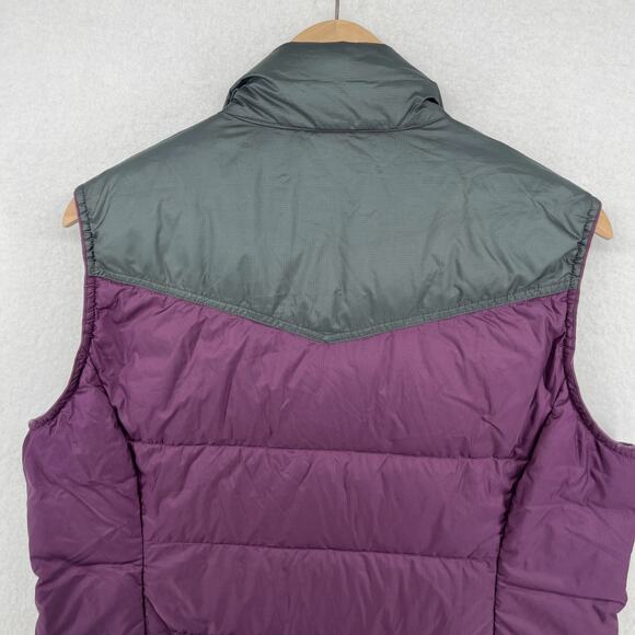 OUTDOOR RESEARCH Vest Women XL Transcendent Down Insulated Ripstop Winter Purple - Picture 4 of 15